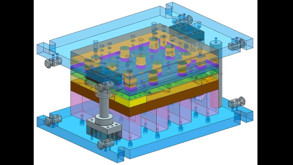 Desain 3D Dies Assembling, Leadtime 2 Hari