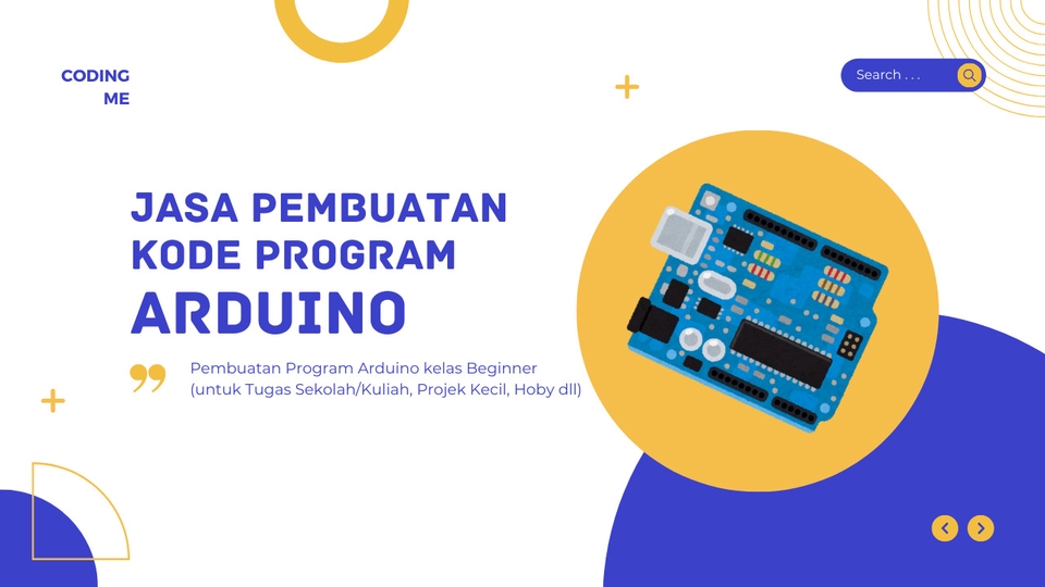 Pembuatan Kode Program Arduino Kelas Beginner
