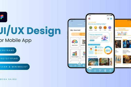 UI/UX Design for Mobile App with Figma & Prototype