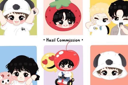 Jasa ilustrasi chibi art