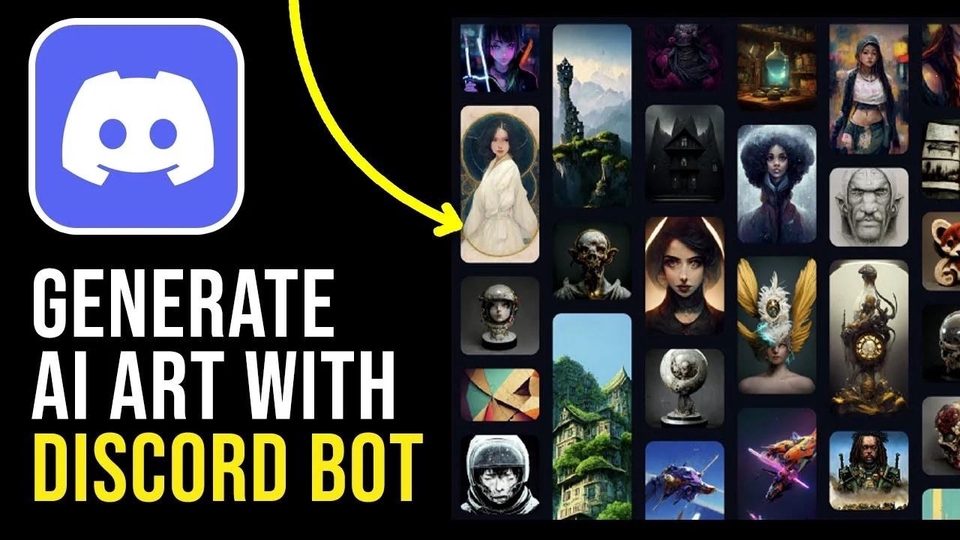 สร้าง Discord Bot AI สำหรับ Generate ภาพ รองรับ 15 Model