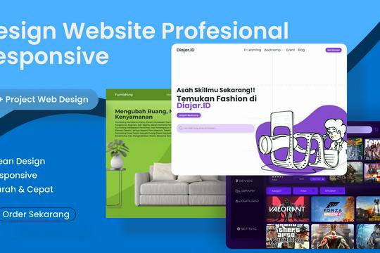 Pembuatan Web Design / UIUX Design Termurah