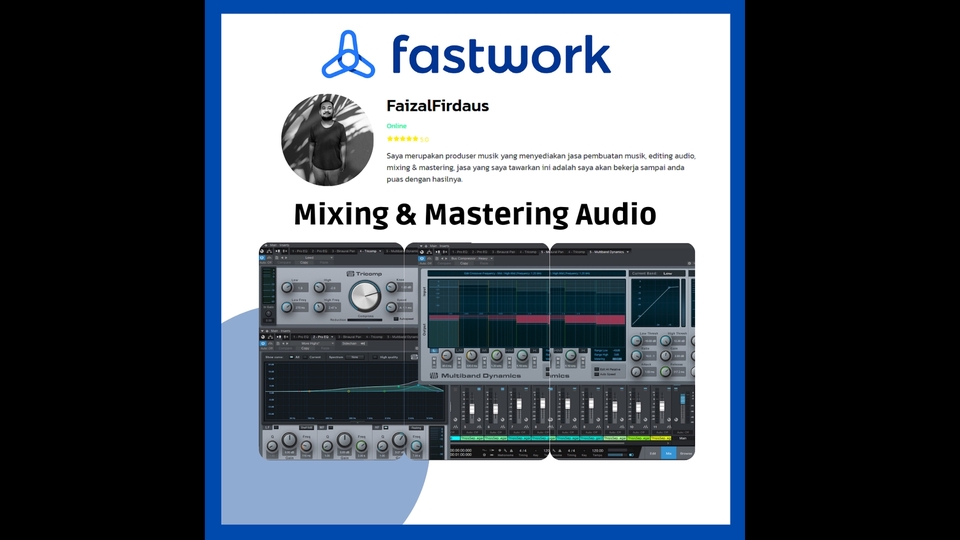 Editing audio, Mixing & Mastering