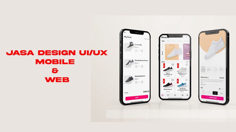 Jasa UI/UX Design Untuk Website/Mobile - HARGA TERJANGKAU!