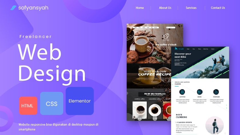 Desain Website Profesional Dengan HTML CSS dan Elementor
