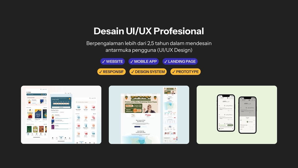 Desain Tampilan Aplikasi atau Website (UI/UX Design) menggunakan Figma