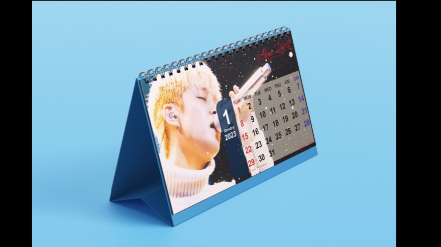 Desain Kalender Unik untuk pribadi / perusahaan / diperjual-belikan