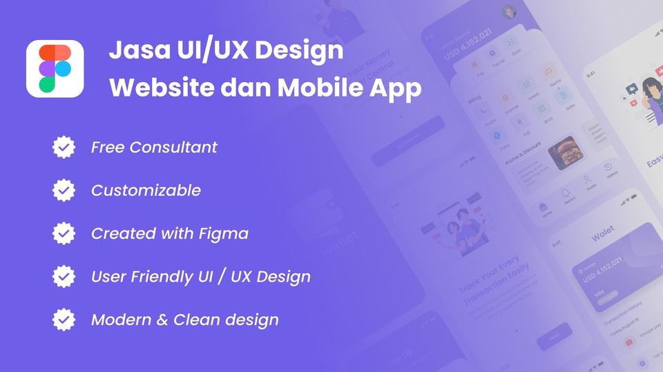 UI/UX Design for Mobile and Website (Figma)