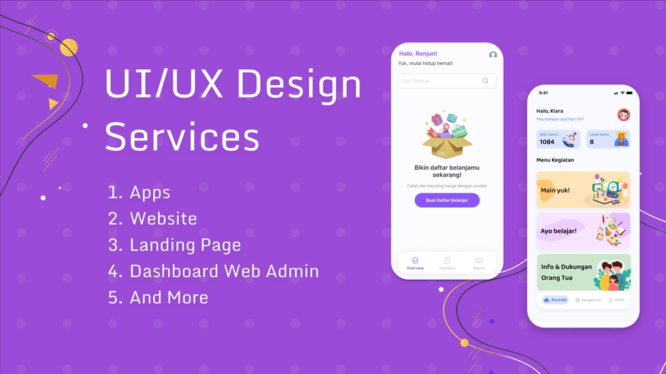 Jasa UI UX Design Aplikasi dan Website