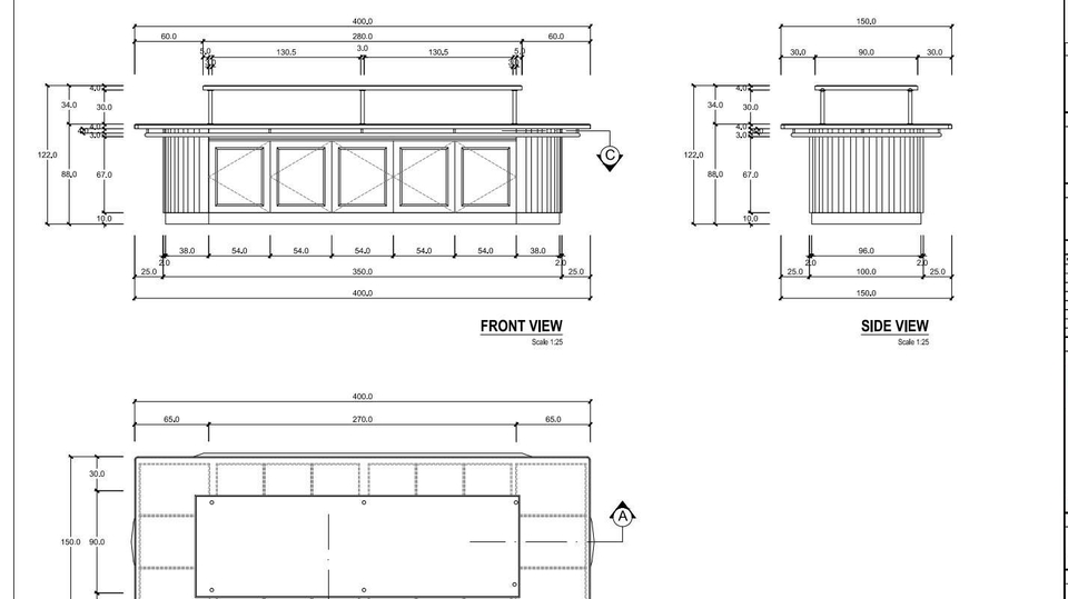 Detail Furniture ( Shop Drawing )