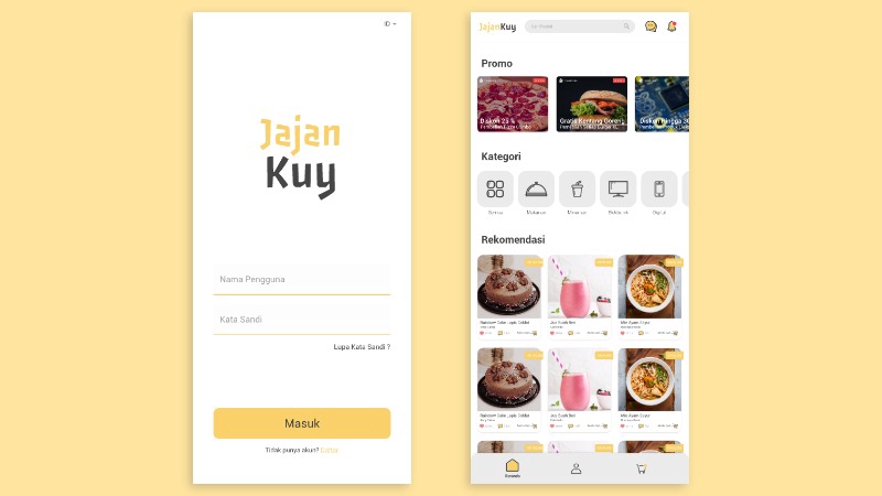 Desain UI Aplikasi dan Website