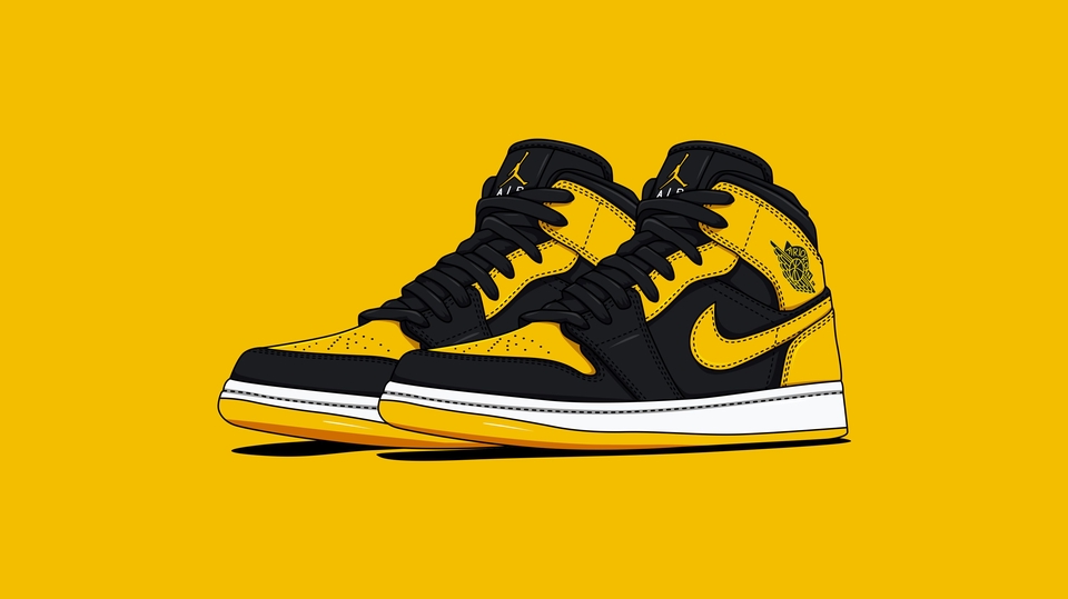 Vector art Shoes Detail