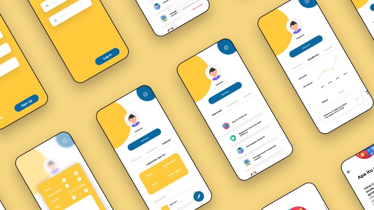 UI UX Design application and website