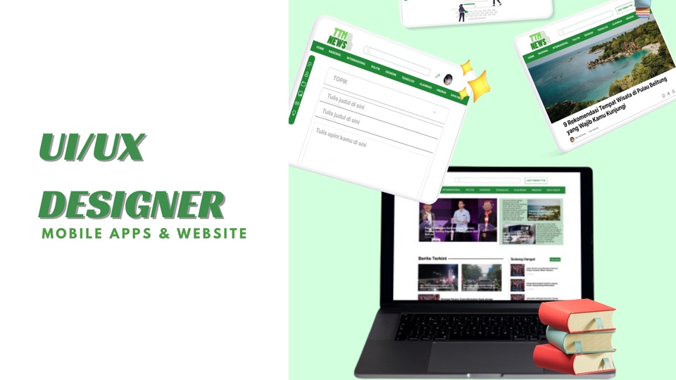 UI/UX Design for Mobile App and Website