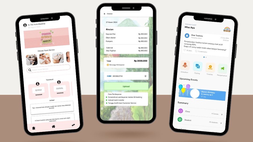 Pembuatan UI/UX Design Mobile app