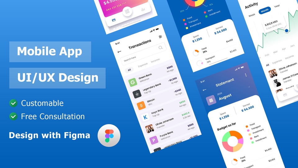 UI/UX Design for App & Web