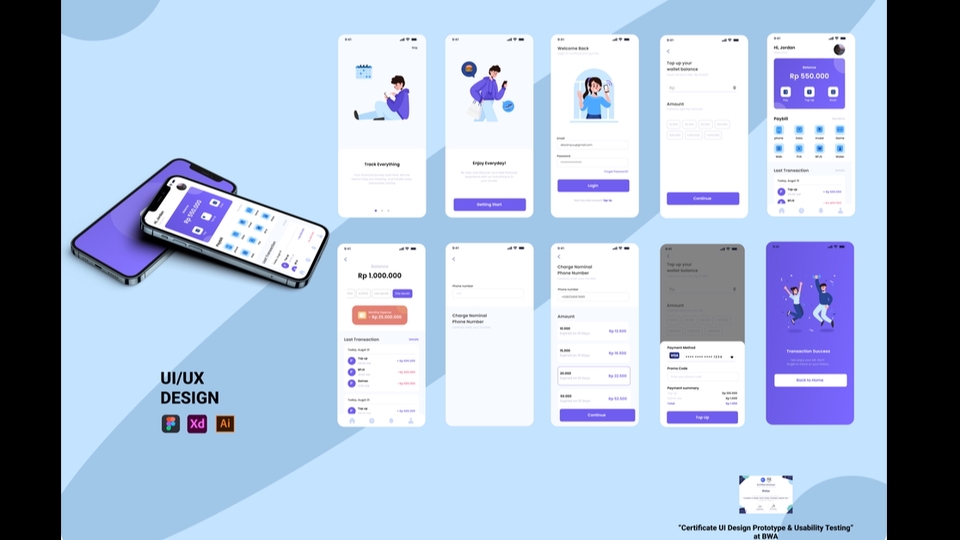 UI/UX Design Profesional Untuk Website, Landing Page, dan Mobile Apps image.