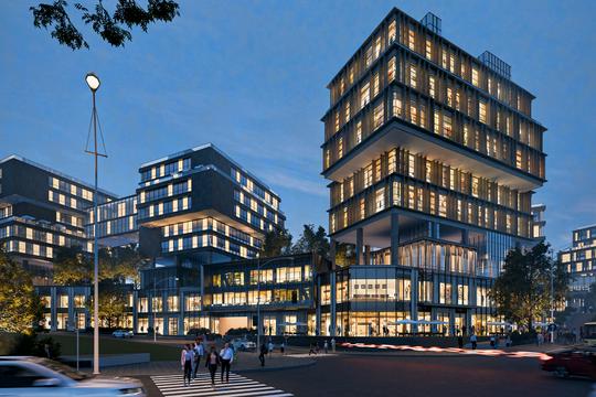 Visualization high Rise Building