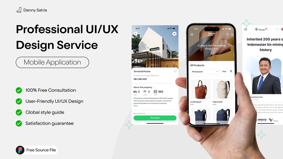 Jasa Pembuatan Desain UI/UX Design Mobile App Android & IOS | Figma