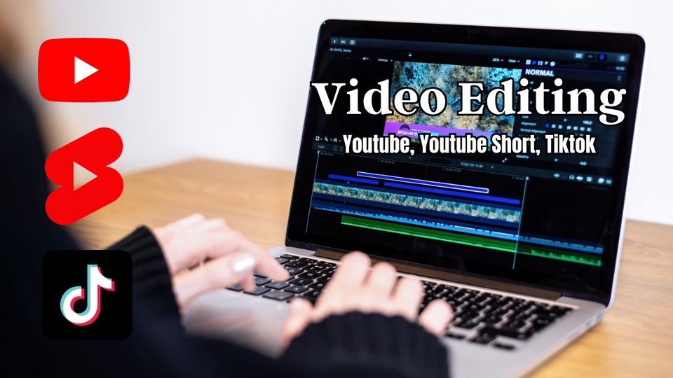 Video Editing Untuk Konten Youtube, Youtube Short, Tiktok atau Reels