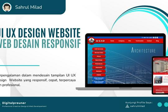 UI UX Desain Website & Web Desain Responsif, Cepat, Profesional dan ...