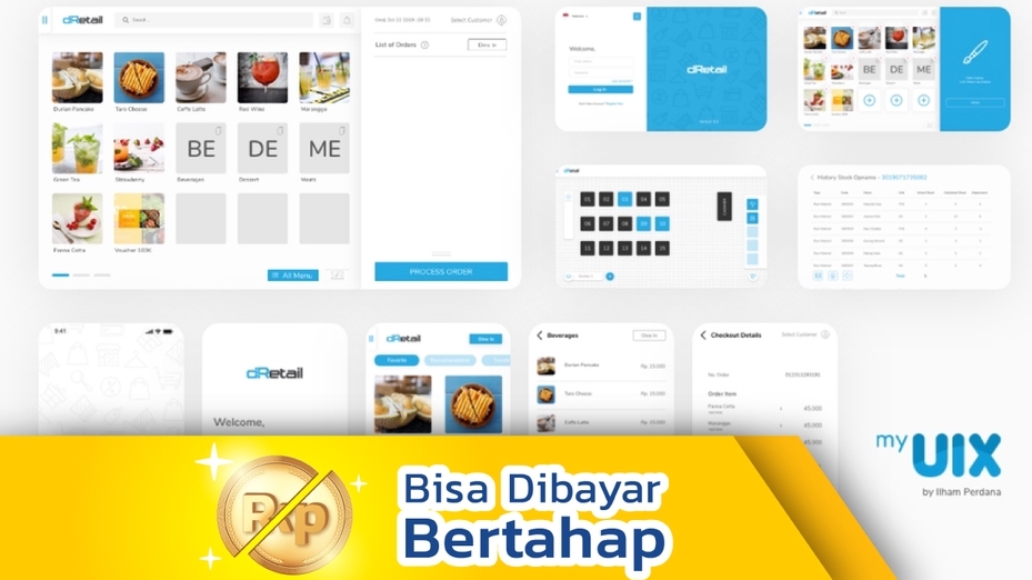 Desain UI / UX Untuk Aplikasi Dan Website Profesional - [Bisa Bayar ...