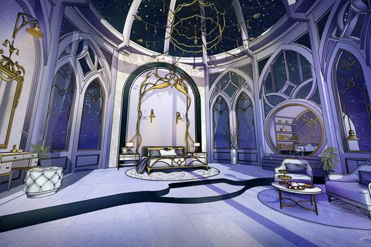 งานภาพประกอบ Background VTuber Stream