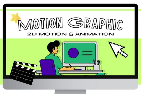 รับทำ Motion Graphics/ 2D animation/ E-learning