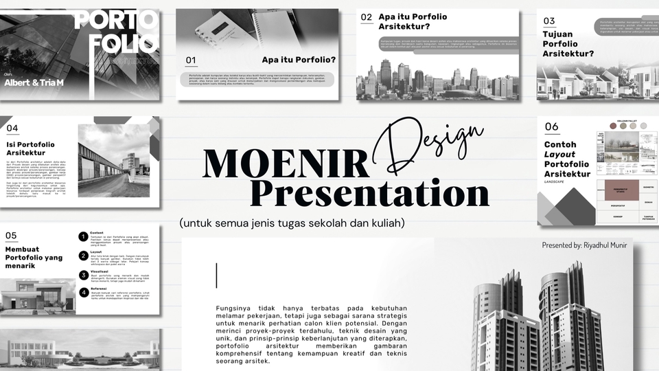 MOENIR PRESENTATION DESIGN (JASA MEMBUAT PPT AESTHETIC UNTUK SEMUA
