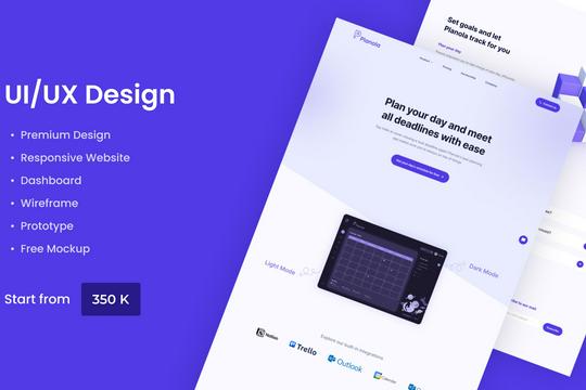 UI/UX Website Responsive Design