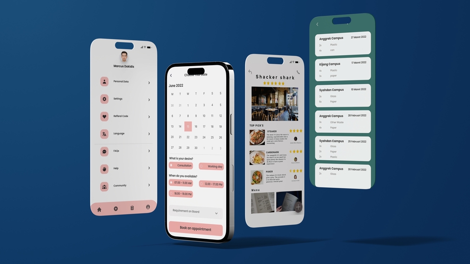 Design UI/UX mobile