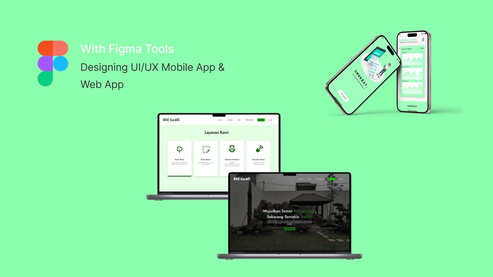 Layanan Desain UI/UX Mobile App & Web