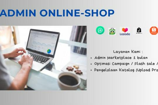 Admin Marketplace atau Online Shop