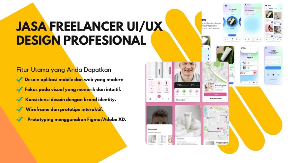 Jasa Freelancer UI/UX Design Profesional