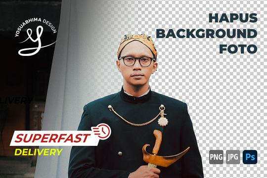 Hapus Background Foto rapi dengan Pen Tool bukan auto-generated