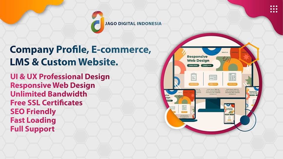 Website Company Profile, E-commerce, LMS & Custom Website Dengan UI UX ...