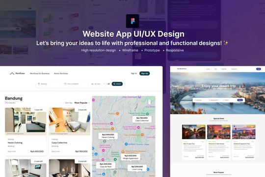 Website UI/UX Design - Desain Web Responsif